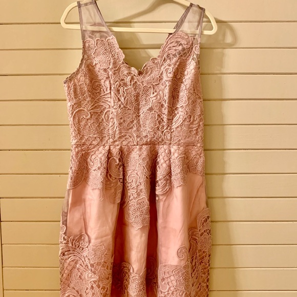 BHLDN Celestina Dress in Rose Quartz - Picture 2 of 4